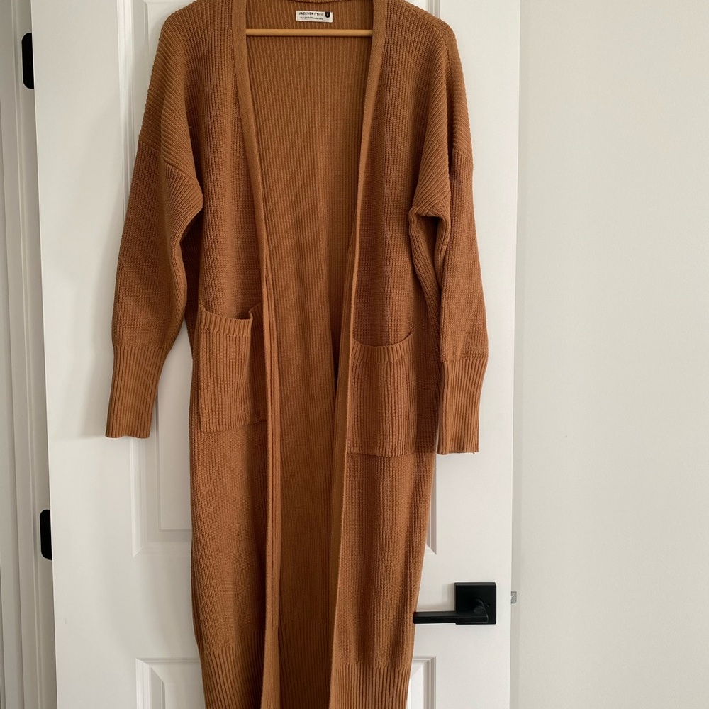 Jackson Rowe Women's Tan Cardigan